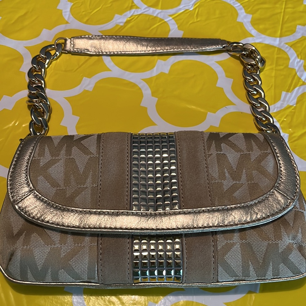 Michael Kors Gold Bag